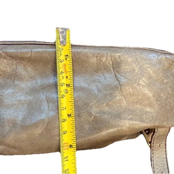 Vintage HOBO International Mini Leather Backpack – Taupe Gray (Rare 2005–08) - Picture 6 of 9